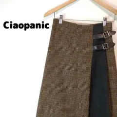 Ciaopanic チャオパニック タイトスカート チェック柄 千鳥柄 キレイめ
