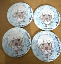 ダンガンロンパ good spoon カフェ 缶バッジ 夜長アンジー