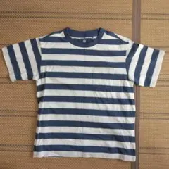 UNIQLO キッズ Tシャツ 130 ストライプ