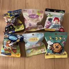 バスボール　6点　まとめ売り 入浴剤