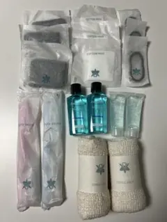 ハレクラニ アメニティ ボディタオル マウスウォッシュ 歯ブラシ ヘアゴム等