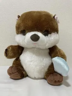 TOHO まごころ人形 ラッコ 巨大ぬいぐるみ　40センチ ラッコ TOHO まごころの人形 ぬいぐるみ 40cm 昭和レトロ - メルカリ