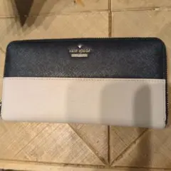 ケイトスペード 長財布 黒 ベージュ