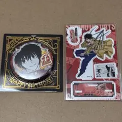 サカモトデイズ 南雲 バースデイ缶バッジ アクリルジオラマ
