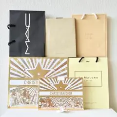 【送料無料】豪華Diorホリデー限定箱付き⭐️ショッパーまとめ売り6点お得｜MAC