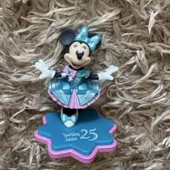 ディズニーシー 25周年 スパークリングジュビリー ミニチュアフィギュア ミニー