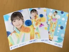 寺田蘭世 浴衣 3種コンプ