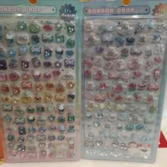 【正規品】ボンボンドロップシール　オリジナル　ミニ　めろめろ　なないろ