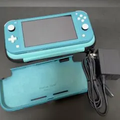 Nintendo Switch Lite ターコイズ カバーケース 充電器付き