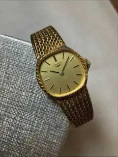 LONGINES ロンジン 手巻き腕時計 ゴールドカラー ヴィンテージ 不動品のサムネイル