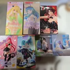 美少女系 プライズフィギュア まとめ売り 7体セットのサムネイル