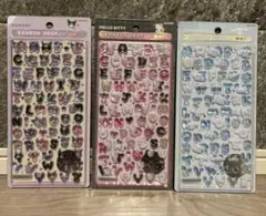 【正規品】新作 ボンボンドロップシール 文字 サンリオ 3枚セット