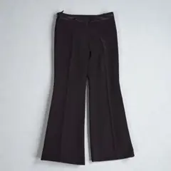 【☆美品☆】 ru スラックスパンツ 黒 レディース 極美品 装飾付きXL相当