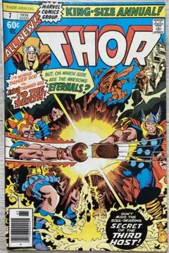 アメコミ Thor #7 エックスメン　マーベル スパイダーマン　リーフ