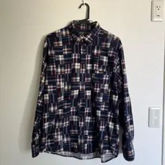 QUALITY GARMENTチェック柄シャツ Mサイズ