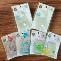 【６点セット】アルバムキーホルダー／セリア