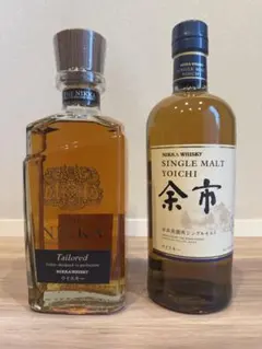キ*ク様 ウイスキー 余市 & THE NIKKA Tailored 2本セットのサムネイル