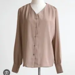 美品‼️Futier Landブラウス長袖シャツ フリーサイズ