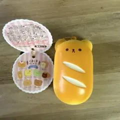 くまくまベーカリー スクイーズ キーホルダー フランスパン