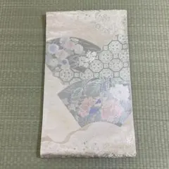 袋帯 帯 正絹 亀甲花文様 淡色 フォーマル向け 0226-20-C3