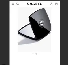 CHANEL シャネル コンパクトミラー ブラック