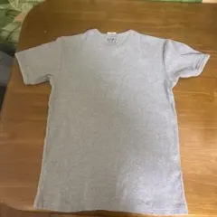 AVIREX U.S.A. リブ編み Tシャツ グレー
