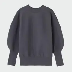 美品 PLST プラステ ホールガーメント ニットボリュームスリーブセーター S