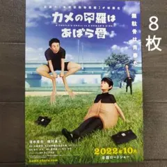 映画　カメの甲羅はあばら骨　チラシ　フライヤー　８枚