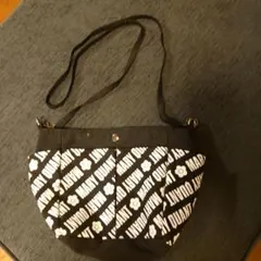 MARY QUANT トートバッグ ブラック/ホワイト
