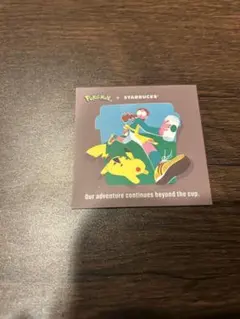 ポケモン スターバックス コラボ オリジナルステッカー ピカチュウ スタバ