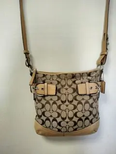 Coach ショルダーバッグ ブラウン/ベージュ