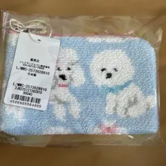 限定色✳︎】フェイラー モフモフワンチャン 巾着袋 ペールブルー 水色 