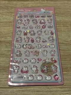 正規品 サンリオ ボンボンドロップシールmini キティ