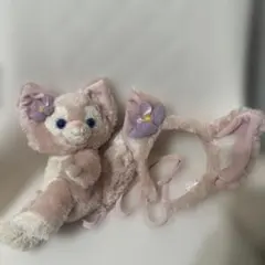 Disney リーナベルぬいぐるみショルダーバッグ　リーナベルカチューシャ