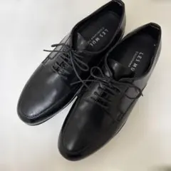 LES MUES ブラック ドレスシューズ