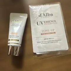 d’Alba サンプルセット　クリーム　日焼け止め トライアルセット