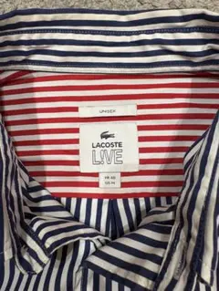 LACOSTE L!VE ストライプシャツ FR 40 / US M