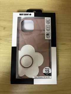 MARY QUANT iPhone 15 14 13 ケース ピンク