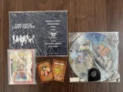 【バラ売りOK】ワンピース初期グッズ　うちわ　ブックカバー　ポストカード他
