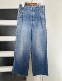 Kapital ワイドバギーデニムパンツ16ss - メルカリ