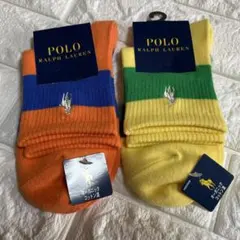 新品 ポロラルフローレンPolo Ralph Lauren ソックス 2足セット