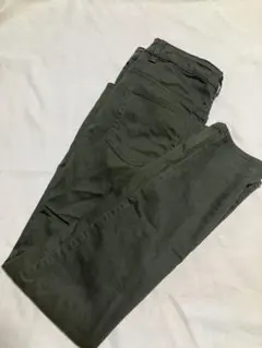 オリーブグリーン ジーンズ 160cm