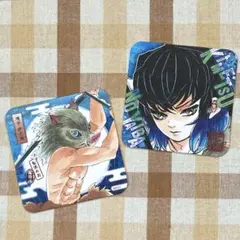 鬼滅の刃 アートコースター 嘴平伊之助 2種セット