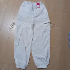repipi armario ホワイトロングパンツ