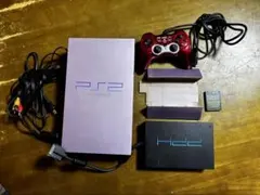 【希少品】PS2 本体 サクラピンク SCPH-50000 周辺機器セット