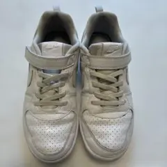 Nike ホワイト スニーカー ベルクロ付き　22センチ