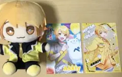 あっきぃ おすわりぬいぐるみ　ブロマイド　セットのサムネイル