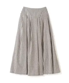 値下げ N. 切替バルーンスカート ギンガムチェックスカート