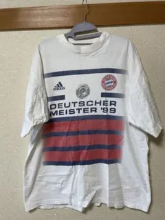 90s adidas 바이에른 뮌헨 우승 기념 티셔츠 1999 XL