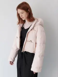 韓国 Marron edition ダウンジャケット クロップ